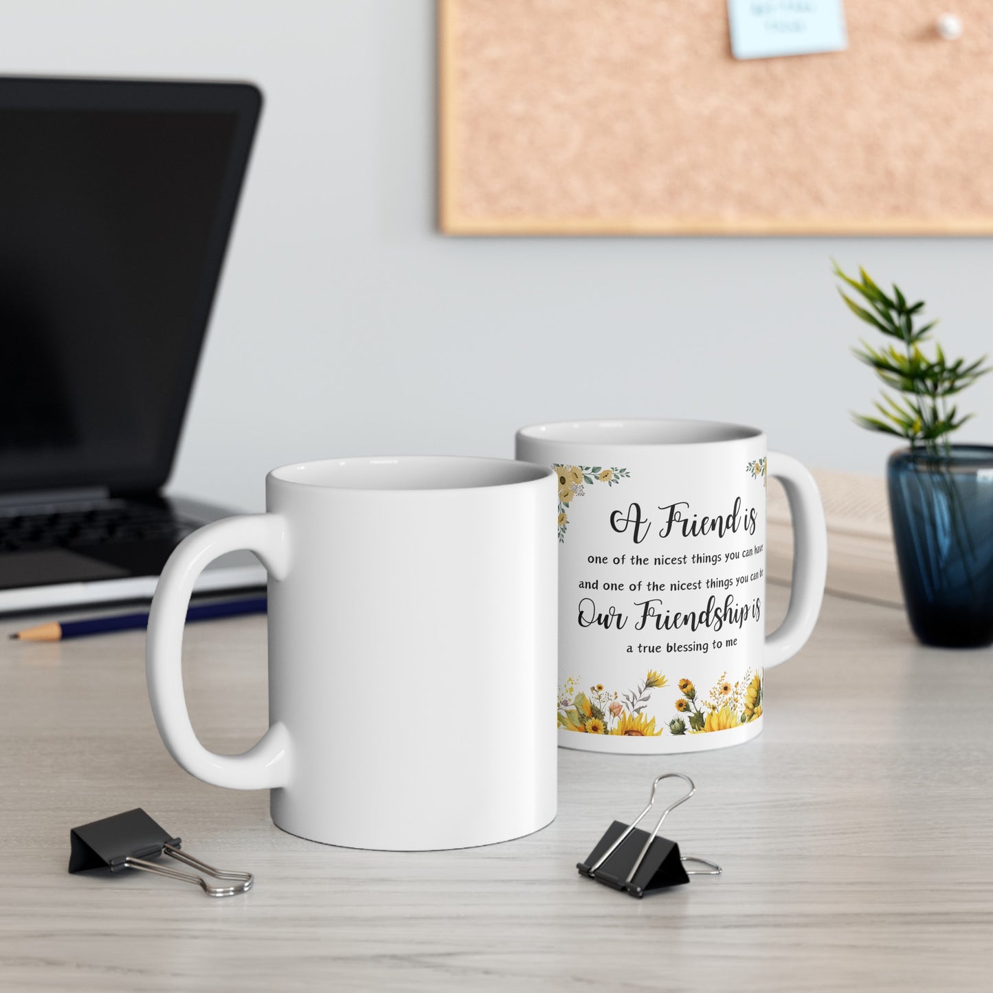 For Friend | Ceramic Mug, (11oz, 15oz)