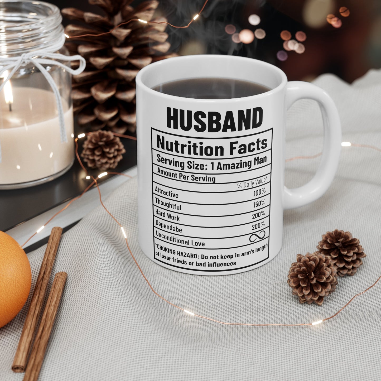 For Husband | Ceramic Mug, (11oz, 15oz)